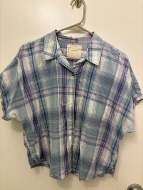Lucky brand button up top